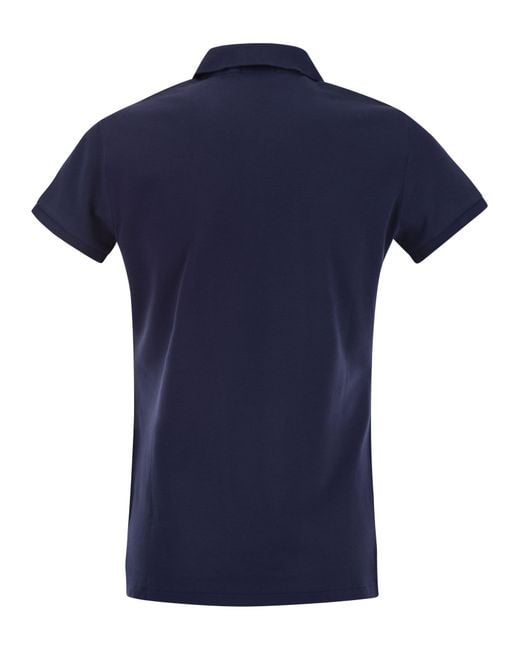 Polo Ralph Lauren Blue Classic Piqué Polo Shirt
