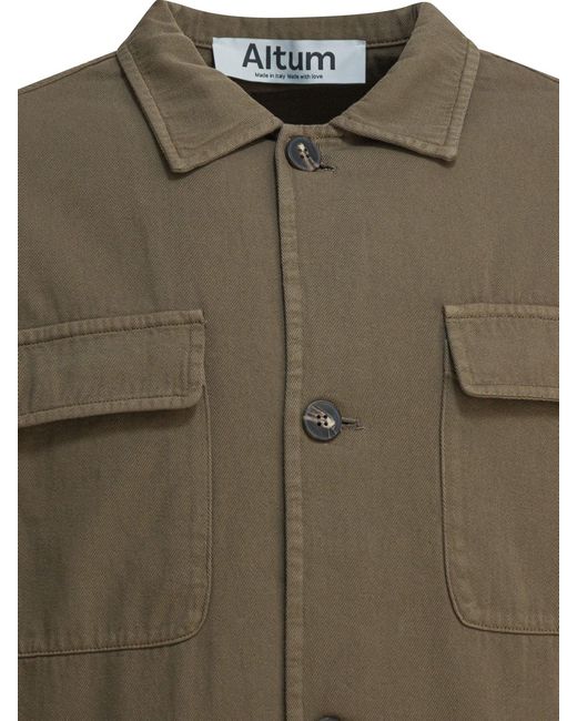 Altum Green Cotton Jacket
