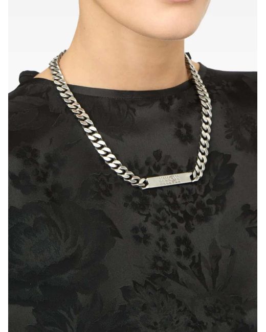 MM6 by Maison Margiela Multicolor Logo Necklace