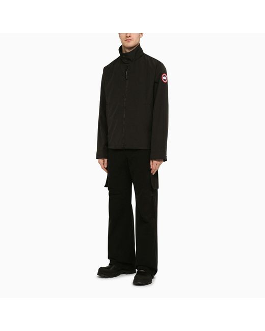 Canada Goose Black Rosedale Zip Jacket for men