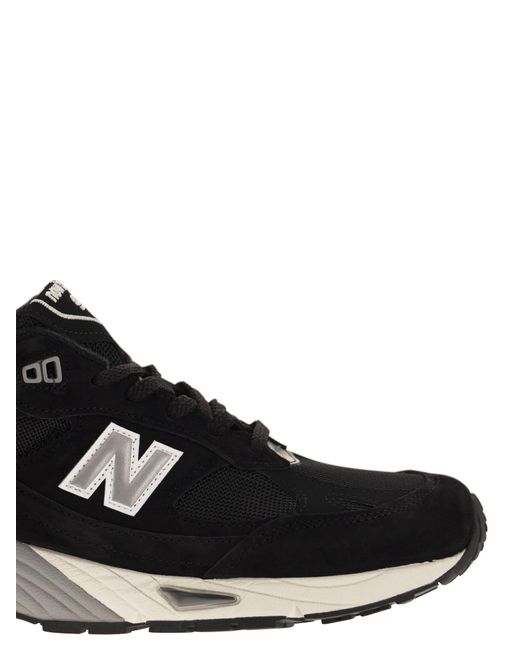 991 Sneaker di New Balance in Black da Uomo