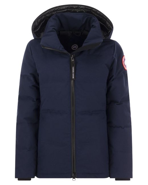 Canada Goose Blue Chelsea Hooded Shell-down Parka Jacket