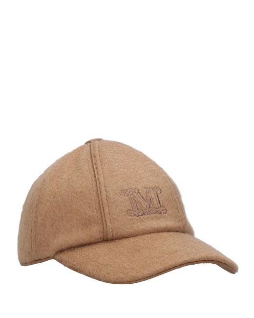Gorro Camel Max Mara de color Brown
