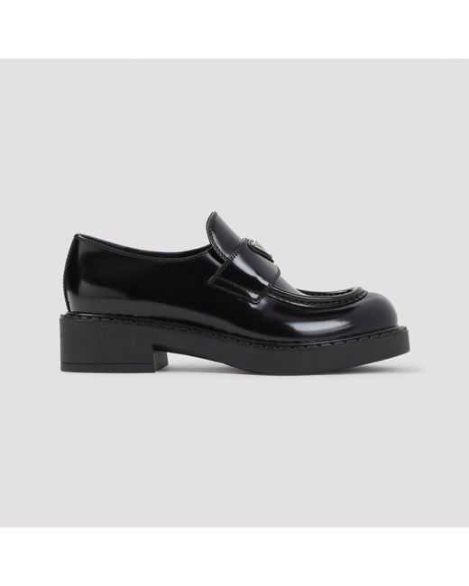 Prada Chocoladeloafer in het Black