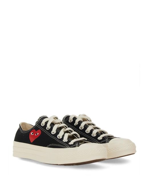 COMME DES GARÇONS PLAY White Comme Des Garçons Play Converse Sneakers