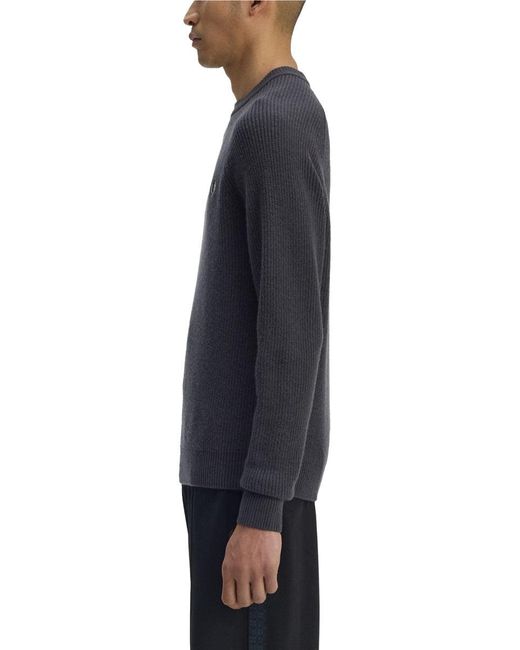 Fred Perry Blue Jersey With Logo for men
