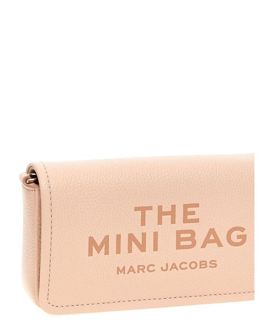 Marc Jacobs Pink 'The Leder Mini Bag' Crossbody Bag '