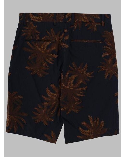 Vince Black Stylish Mini Bermuda Shorts For for men