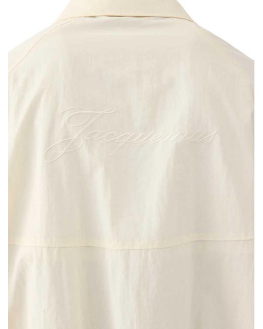 Jacquemus Windjack Met Rits in het White voor heren