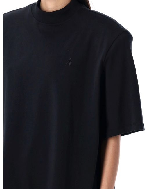 The Attico De Attico T -shirts En Polos Zwart in het Black