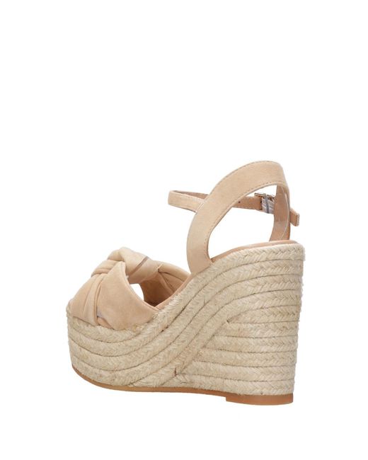 Espadrilles Natural Sandalen Kamel