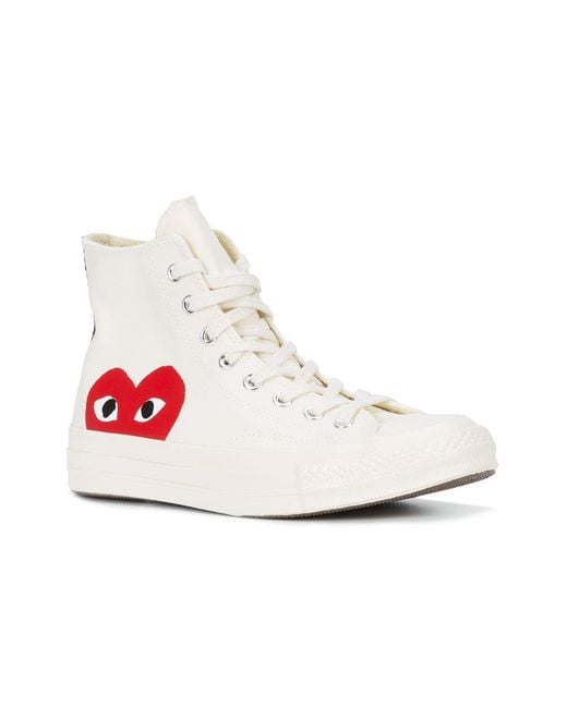 COMME DES GARÇONS PLAY White Sneakers for men