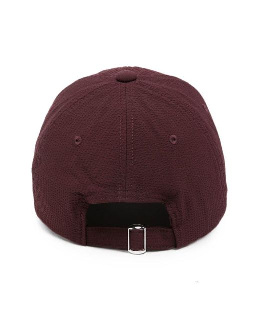 Emporio Armani Purple Logo Baseball Cap