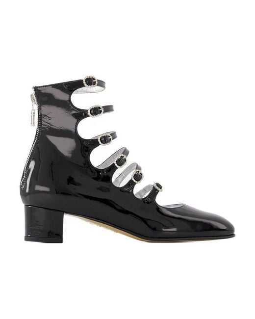 CAREL PARIS Black Xena Babies Patent Leather