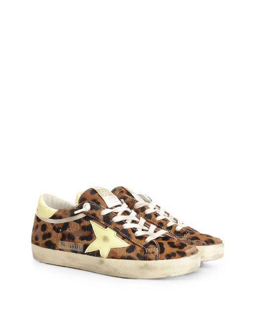 Golden Goose Deluxe Brand Multicolor Super Star Leather Sneakers
