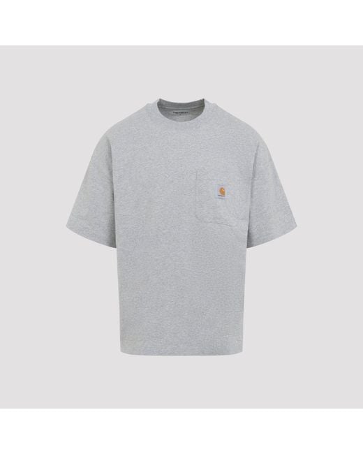 Carhartt Gray Work Pocket T Shirt