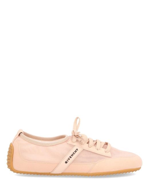 Givenchy Pink Slim Sneaker mit Logo