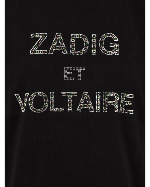Zadig & Voltaire Black T Shirts And Polos
