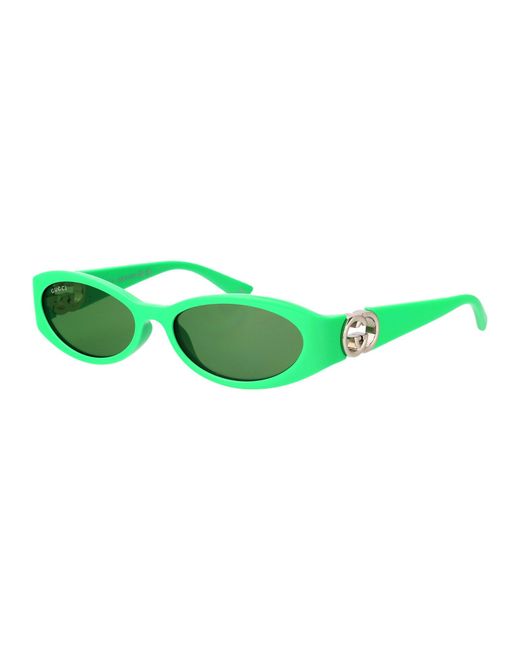 Gucci Green Sunglasses