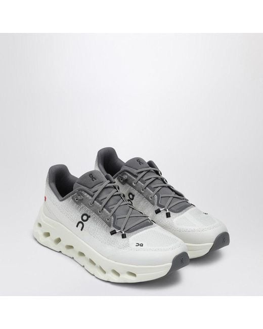 On Shoes Gray Cloudtilt Rock/Ivory Low Sneaker for men