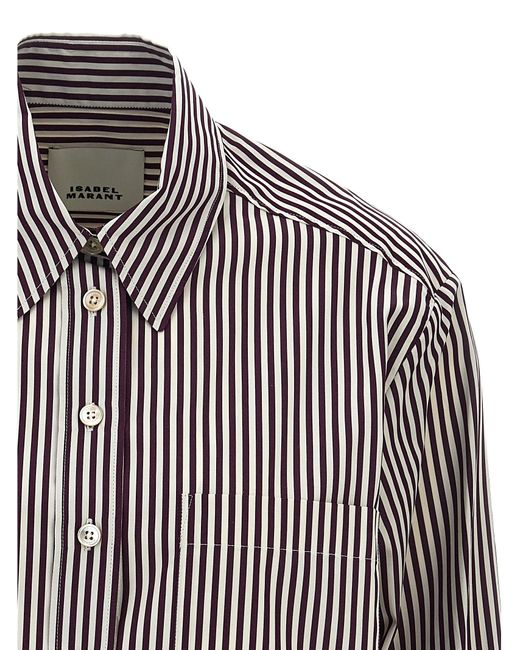 'Fleora' Camisa recortada Isabel Marant de color Red