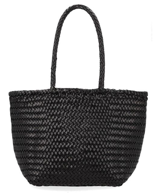 Dragon Diffusion Black Small "Grace Basket" Bag