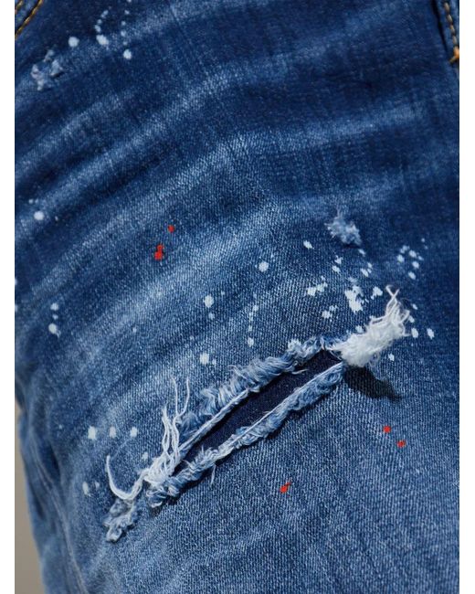 DSquared² Blue Pants 5 Pockets