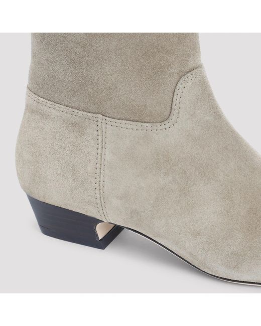 Stassi Zip Bootie Stuart Weitzman en coloris Gray