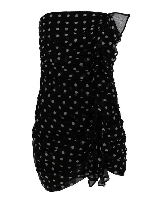 Nina Ricci Black Abito Bustier Mini