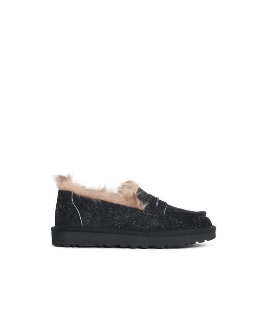Ugg Blue 'Ellis' Suede Loafers