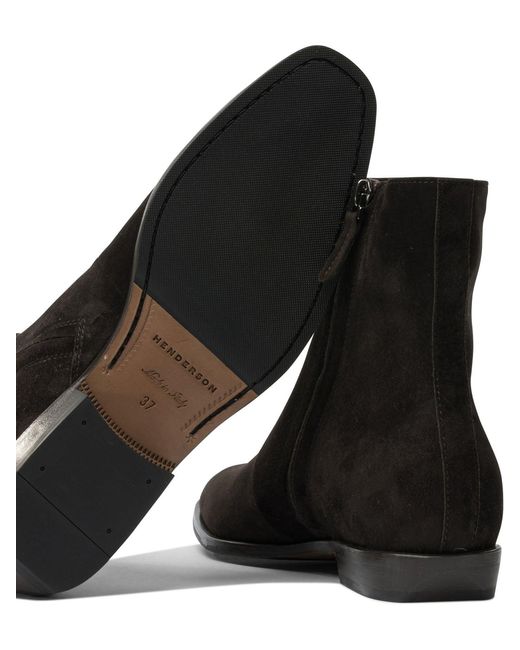 Henderson Enkellaarzen in het Black