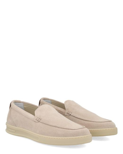 Woolrich Natural Classic Moccasin Loafers For for men