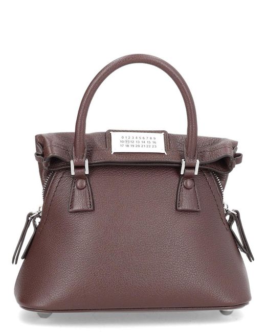 Maison Margiela Purple "5 Ac Classique" Bag