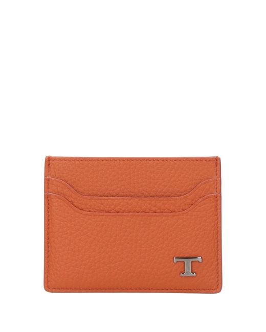 Tod's Orange Wallets for men