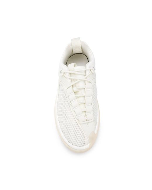 Balmain White B-runner Sneakers