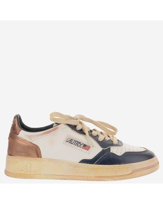 Autry Multicolor Medalist Low Super Vintage Sneakers for men