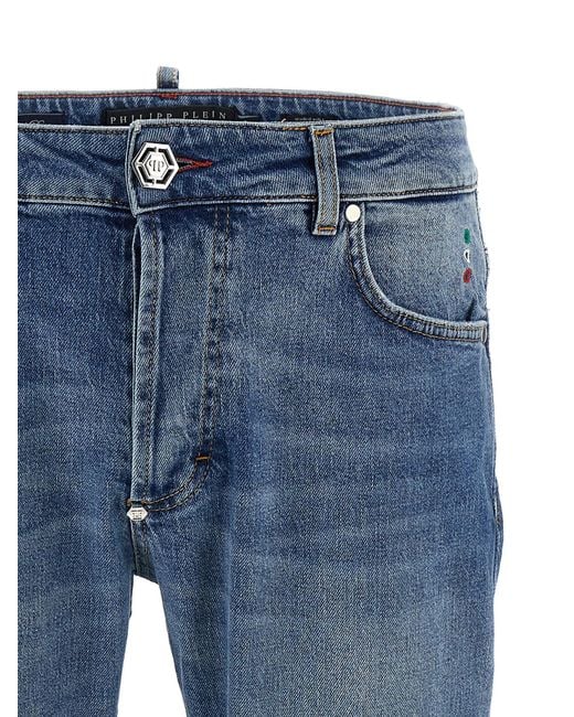 Philipp Plein Benutzte Jeans in Blue für Herren