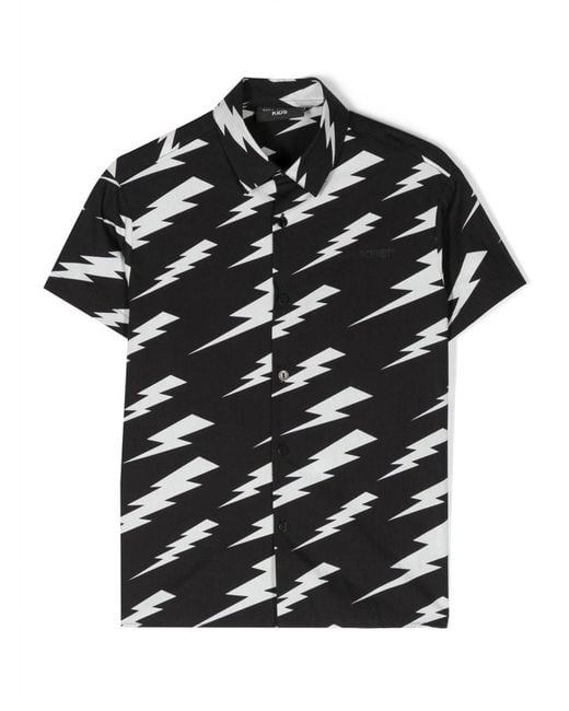 Neil Barrett Black "Poplin" Shirt