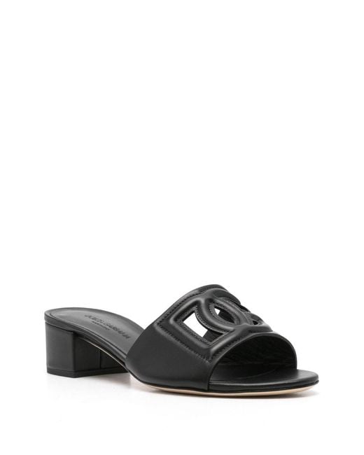 Dolce & Gabbana Black Mules