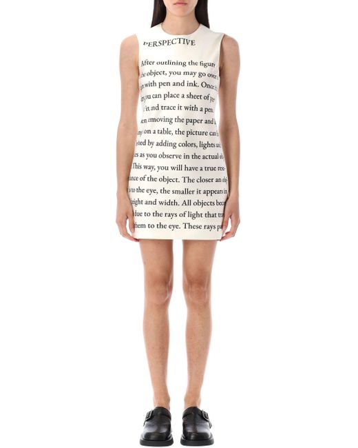 J.W. Anderson Jw Anderson Kleedt Wit in het White