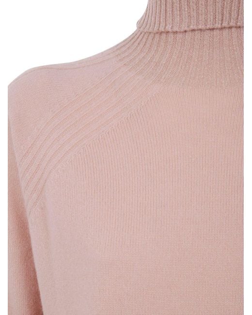 Twinset Pink Twin -Set -Pullover rosa