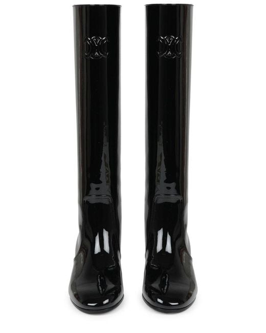 Céline Black Triumph High Boot 50