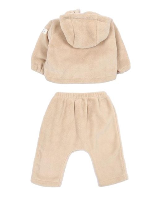 Teddy & Minou Natural Sweatshirt With Pants Set