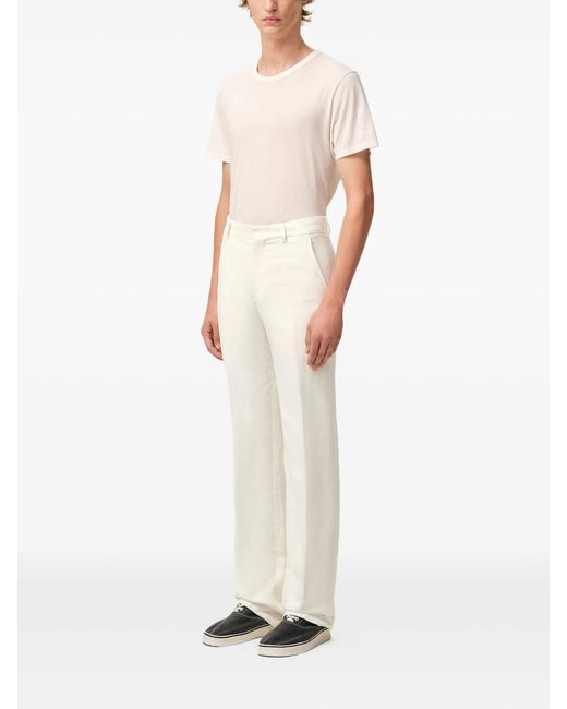AMI Rechte Broek in het White