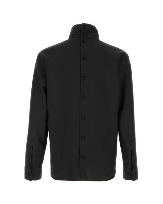 Gucci Black Tech Panama Shirt for men