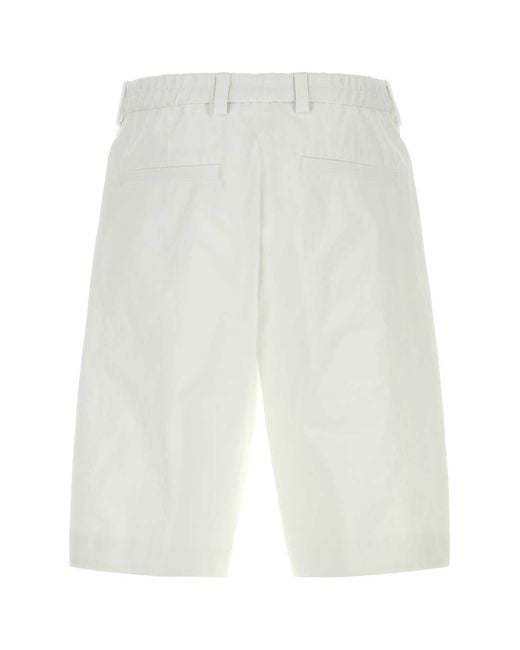 Boss White Shorts-262_Db for men