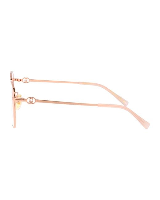 Gucci Multicolor Metal Glasses