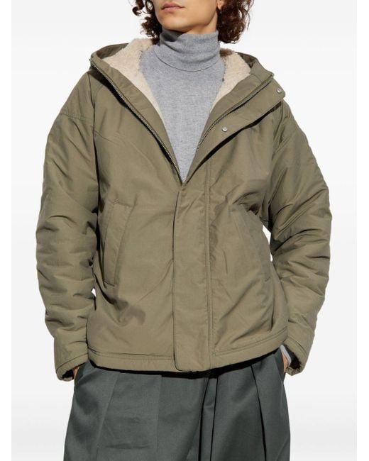 Canada Goose Wool Blend Omkeerbare Bomberjack in het Natural
