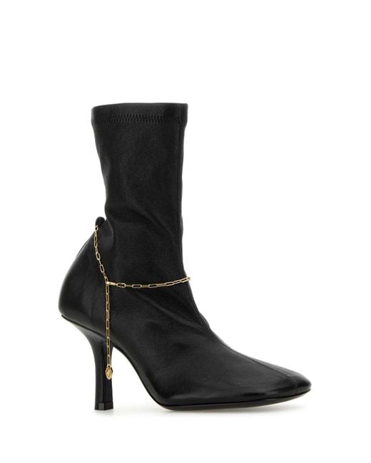 Burberry Black Leather Pumps