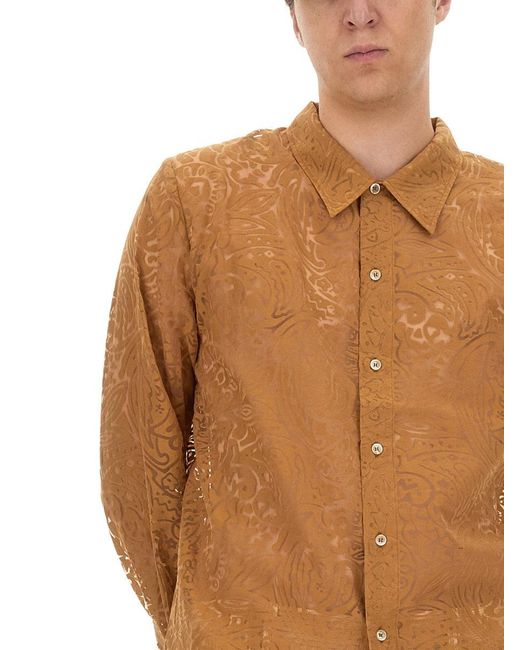 Séfr Brown Maui Shirt for men